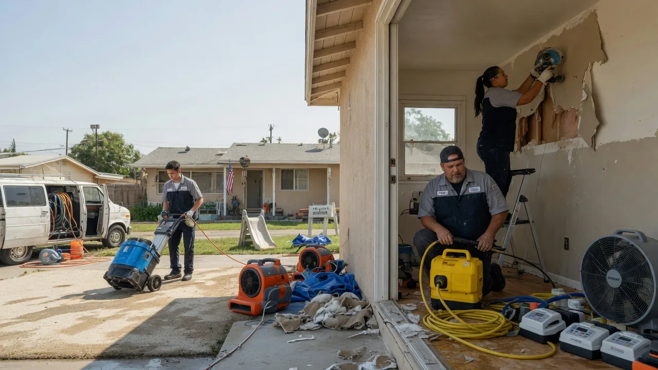 Water Damage Restoration in Garvin, OK near me